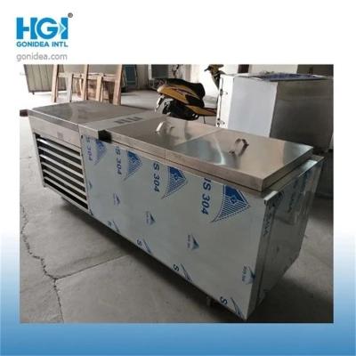 Китай 380V Industrial Block Ice Machine Commercial Fast Fan Cooling продается