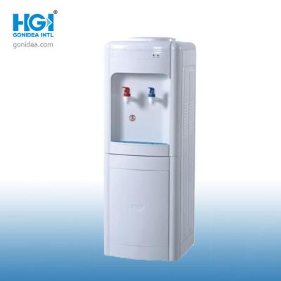 China Standing Tap Hot Cold 10 Liter Water Dispenser With Storage Cabinet à venda