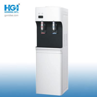 China Standing Bottom Water Tank Stainless Steel Water Dispenser Hot And Cold for sale