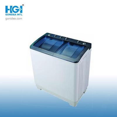 中国 White High Speed Semi Automatic Top Load Washing Machine 10Kg 販売のため