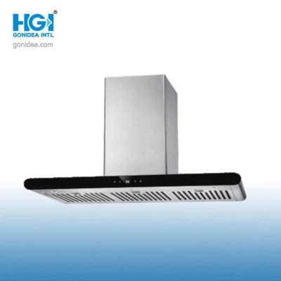 China Convertible Kitchen Wall Mount Range Hood With Carbon Filters for sale