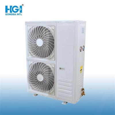 China 3P Commercial Parallel Compressor Condensing Air Cooler Unit For Cold Room for sale