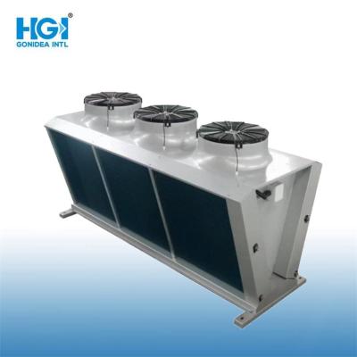 China Comercial High Efficiency V Shape Condenser Air Cooler Unit Refrigeration Parts en venta