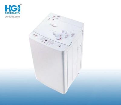 China Fully Automatic Plastic Door White Top Loading Washing Machine  7KG for sale