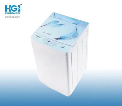 China 7KG Home Washer White Touch Screen Fully Automatic Top Loading Washing Machine à venda