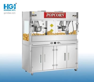 China Stainless Steel Popcorn Maker Machine With Removable Tray & Adjustable Timer for sale