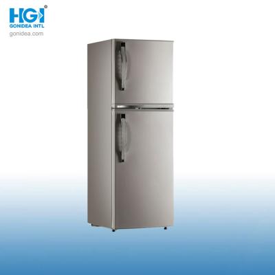 Chine Réfrigérateur à deux portes et à plafond pour usage domestique Réfrigérateur vertical Bcd-150 à vendre