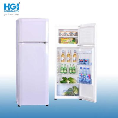 China Home Use Double Door Upright Top Freezer Refrigerator Energy Saving Cooler Bcd-280 for sale