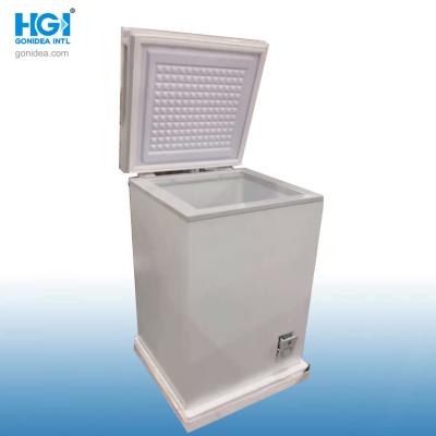 China 100L Mechanical Temperature Control Deep Freezer With Heavy Duty Locking System for sale