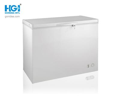 China Gonidea CCC Stand Up Single Door Chest Freezer Medium Size 41.1in For Fish Market for sale