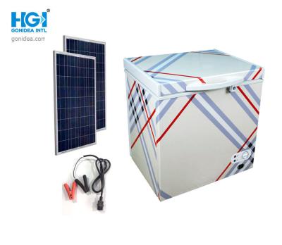 China 3.2 Cu Ft 90 Ltr Solar Power Freezer Refrigerator 150W Panel for sale