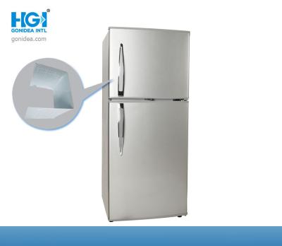 China 5.9 Cu Ft Commercial Upright Top Freezer Refrigerators Restaurant Roll Bond Evaporator for sale