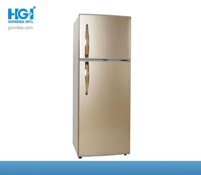 China Folding Door 212l 7.5 Cu Ft  Frost Free Fridge Freezer Integrated 55.5in for sale