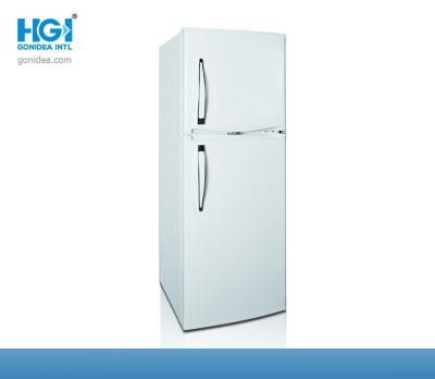 China 220 Liter Manufacturers Glass Door Top Freezer Refrigerator For Home for sale
