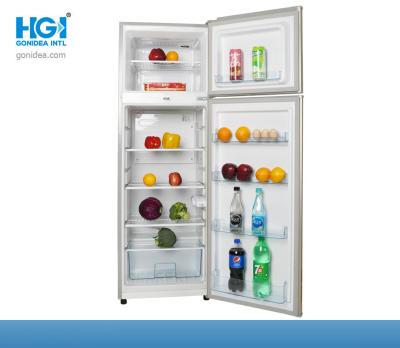 China 0C To 10C Top Freezer Refrigerators Energy Saving Two Door 8.8 Cu Ft for sale
