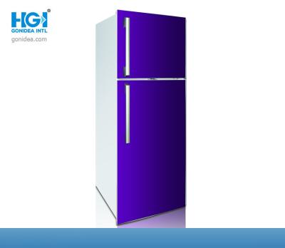 China HGI Purple General Electric Top Freezer Refrigerators R134a 350 Ltr CB for sale