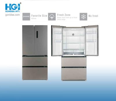 China Silver Frost Free Refrigerator 15.8 Cu Ft 41DB for sale