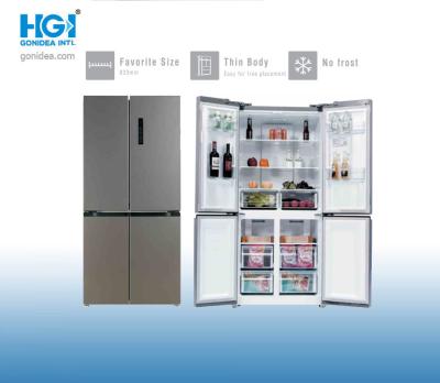 China Low Noise Deep Cooling Frost Free Refrigerator 15.8 Cf 1.4A Led Display for sale