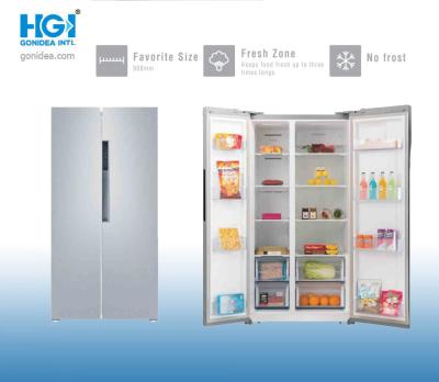 China Refrigerador da porta francesa de HGI 70in com o inversor de Digitas do distribuidor da água 587 litros à venda