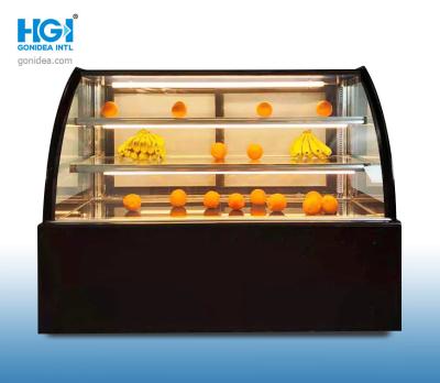 Китай Витринный шкаф R134a 460L хлебобулочных изделий HGI стеклянный для торта продается