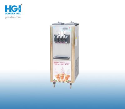中国 HGIの産業商業アイス クリーム メーカー20L/H 110V 304のステンレス鋼 販売のため