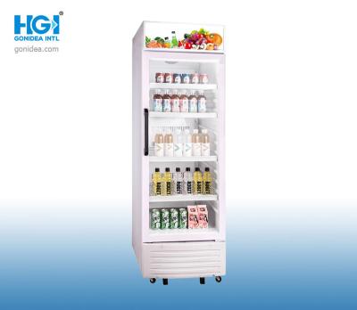 China 250 Liter Commercial Use Supermarket Beverage Display Showcase for sale