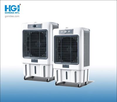China piso 90L que coloca la fan evaporativa industrial del agua de refrigerador de aire de China en venta
