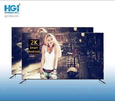 중국 풀（Full） HD 평면 화면 텔레비전 32 인치는 현명한 경계없는 LED TV를 이끌었습니다 판매용