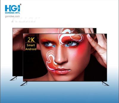 China 2K Anzeigen-Monitor 43 Zoll-Flachbildschirm Fernsehen Smart LED LCD zu verkaufen