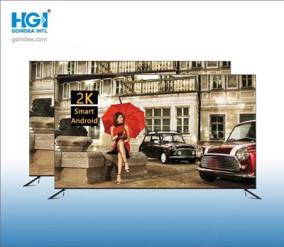 China Pantalla plana azul 4K LED Smart TV del diente LED TV 65 pulgadas en venta