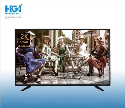 中国 スマートな人間の特徴をもつ二重ガラス2K LCD LEDスクリーンTV 39.5インチ 販売のため