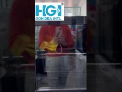 Vitrina del frigorifero