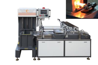 China Máquina de recalcar de la inducción automática 100KW para la forja de acero de cobre de cobre amarillo en venta