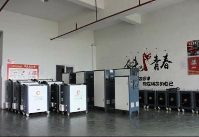 China 1-20khz Medium Frequency Induction Heating Machine ±1℃ Temperature Control Accuracy à venda