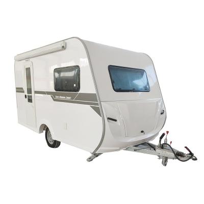 China AL KO Chassis Caravan Travel Trailer ROHS Camper Trailer Caravan Camping Trailer for sale