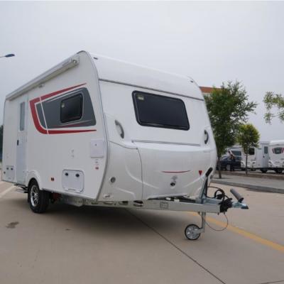 China Customized Small Camper Trailer Mini Off Road Teardrop Caravan Camper Trailers for sale