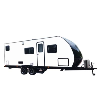 China Customizable Travel Camper Trailer With 1 Or 2 Awnings Adventure Travel Trailer for sale