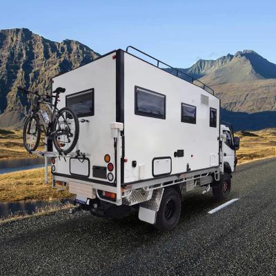 China 4x4 Expedition Truck Camper Trailers Truck Topper Camper Offroad Motorhome for sale