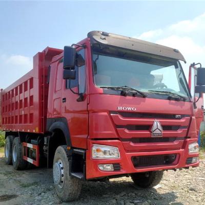 China Medium Second Hand Howo Dump Truck 1-2 Axles HOWO 371 Dump Truck for sale