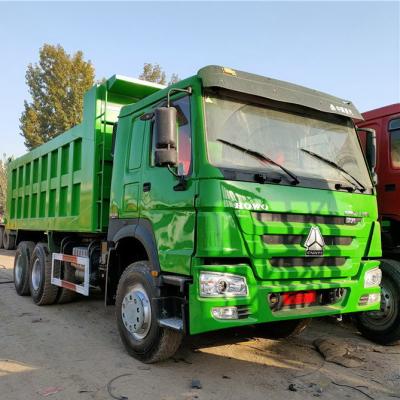 China Spring Suspension Used Howo Tipper Truck New Tyres 1 Axle Dump Truck for sale
