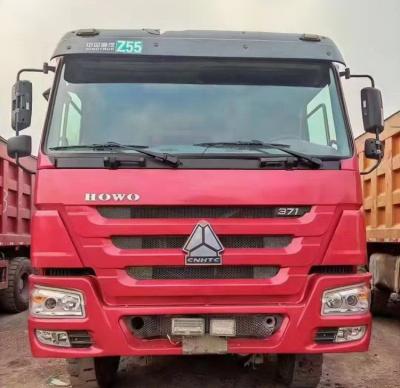 China 1-2 caminhão usado eixos da mão HOWO da milhagem segunda do caminhão basculante de Howo baixo à venda