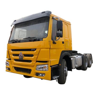 중국 간접이 HOWO 트랙터는 SINOTRUK 트랙터 사용된 트럭 머리들을 이끕니다 판매용