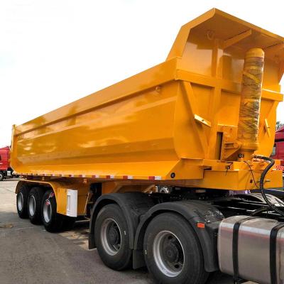China ROHS Semi Truck Dump Trailer Tool Box Accessories Tractor Trailer Dump Trailer for sale