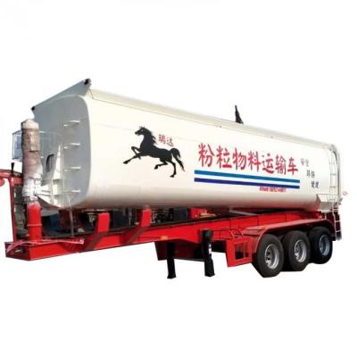 China 60t Truck Semi Trailer Tank Powder Transportation for sale