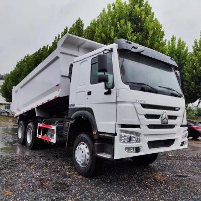 China 400 HP Used Dump Truck With 10 Wheels HOWO Or Shacman Brand Tipper Truck for sale