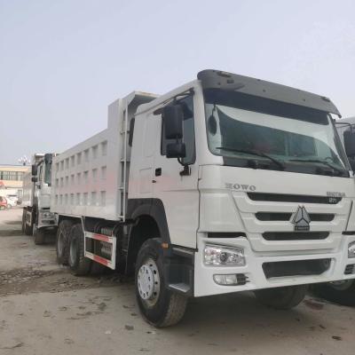 China Tamanho de carga opcional Caminhão de despejo usado 8x4 Para transporte HOWO 371 cavalos de potência à venda