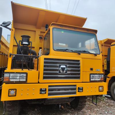 China Used Wide Body Mining Dump Truck Heavy Duty Vehicle For Transporting for sale