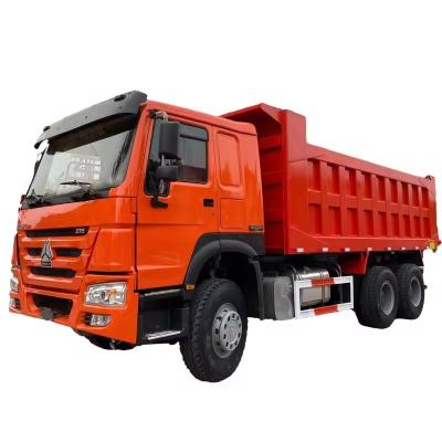 China High Quality HOWO 6x4 Heavy Truck Used Tipper Truck Engineering Truck 371/375 HP à venda