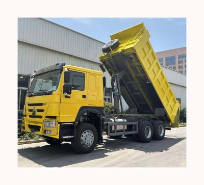 中国 High-Performance HOWO 6x4 371/375HP Used Tipper Trucks for Your Construction Needs 販売のため