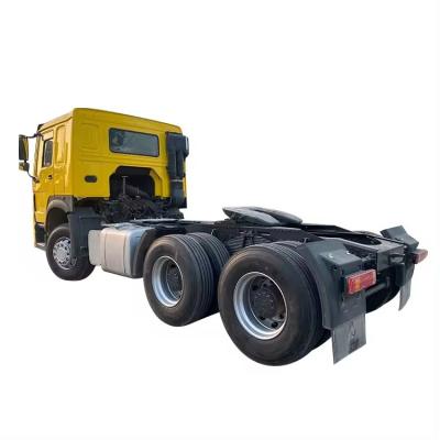 China Manual Transmission Used Tractor Trucks for Euro II Euro V Emission 6x4 Or 8x4 Drive Type for sale